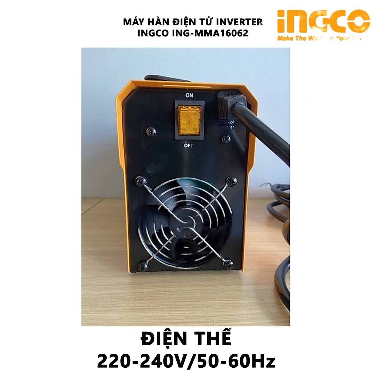 Hình ảnh 6 của mặt hàng Máy hàn điện tử 160A Ingco ING-MMA16062