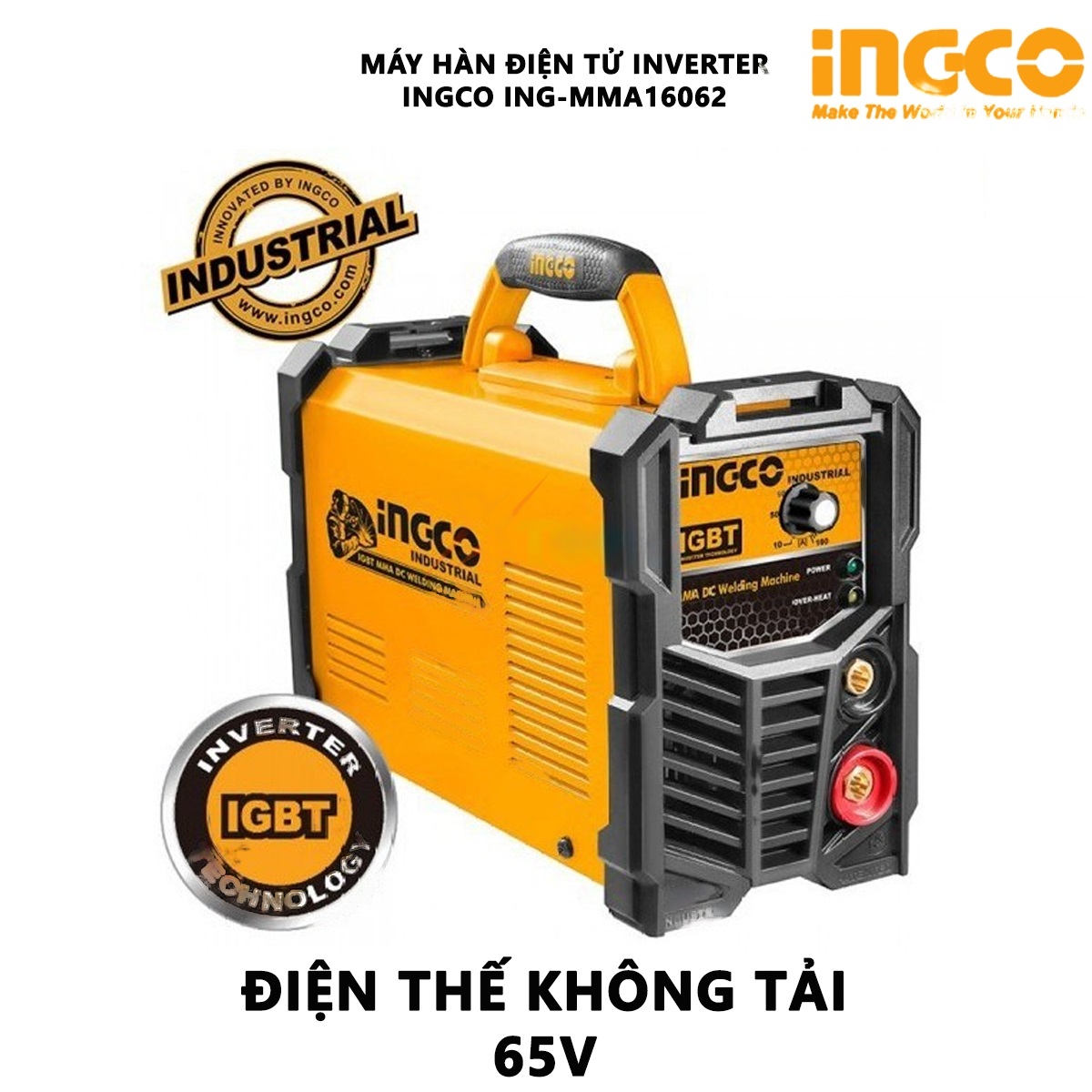 Hình ảnh 7 của mặt hàng Máy hàn điện tử 160A Ingco ING-MMA16062