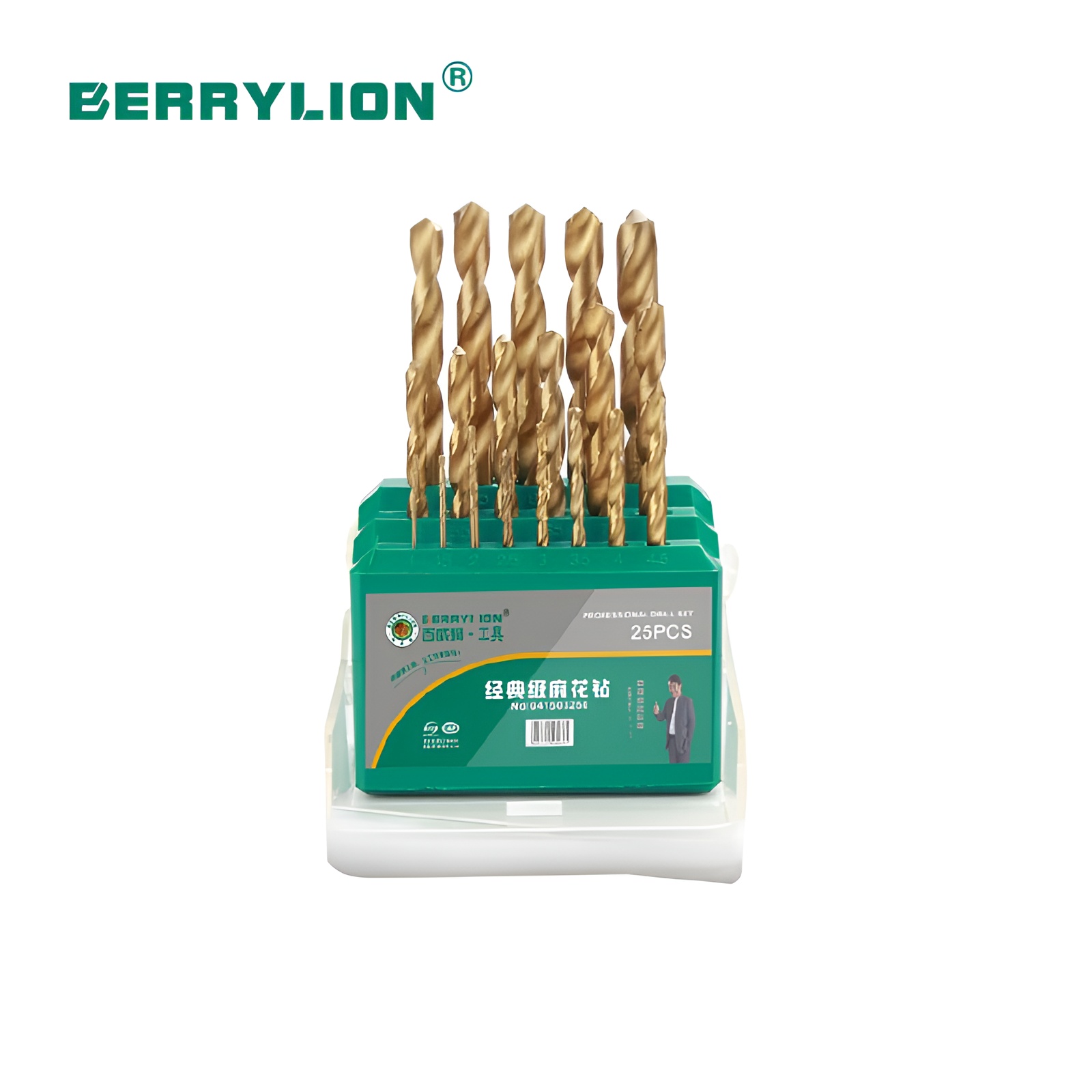 Hình ảnh 2 của mặt hàng Mũi khoan Berrylion bộ 13 vàng  (1.5 - 6.5mm)