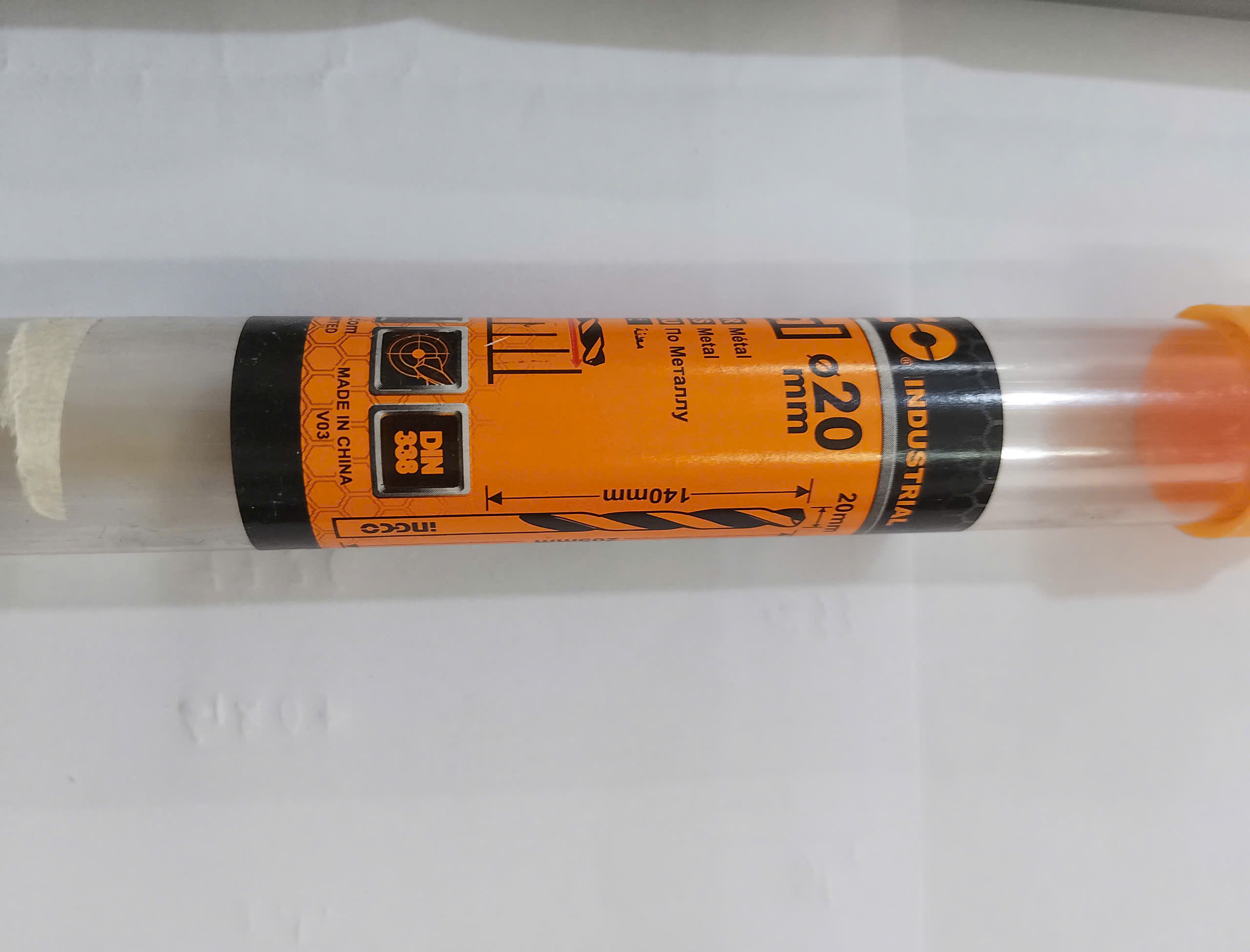 Hình ảnh 4 của mặt hàng Mũi khoan kim loại M2 HSS Ingco DBT1112001
