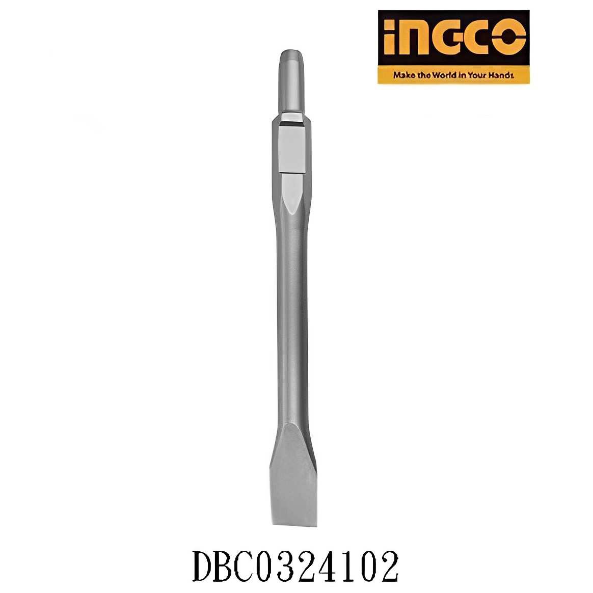 Hình ảnh 2 của mặt hàng Mũi đục dẹp đuôi lục giác Ingco DBC0324102
