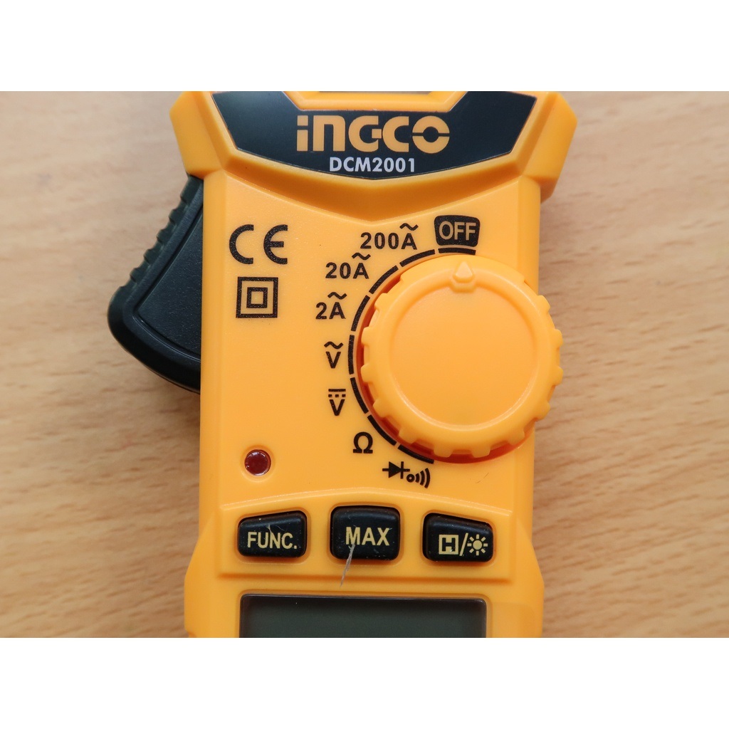 Hình ảnh 4 của mặt hàng Kềm đo AC kỹ thuật số Ingco DCM2001