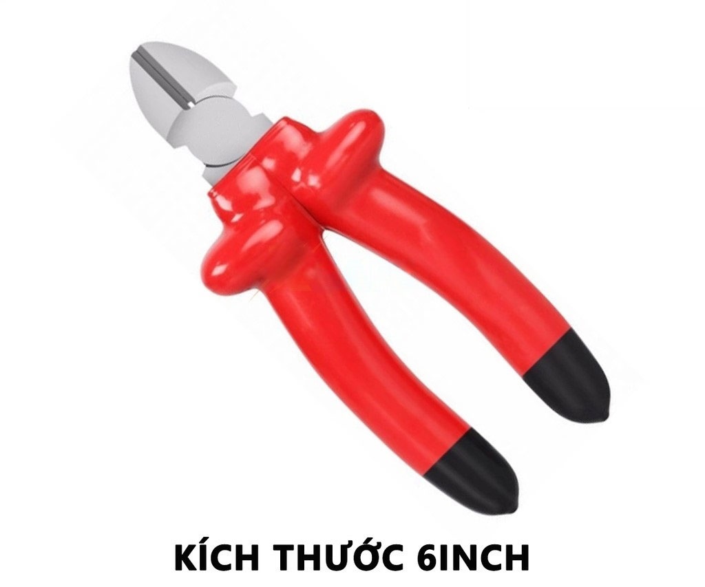 Hình ảnh 3 của mặt hàng Kềm cắt cách điện 6"/160mm Ingco HIDCP01160