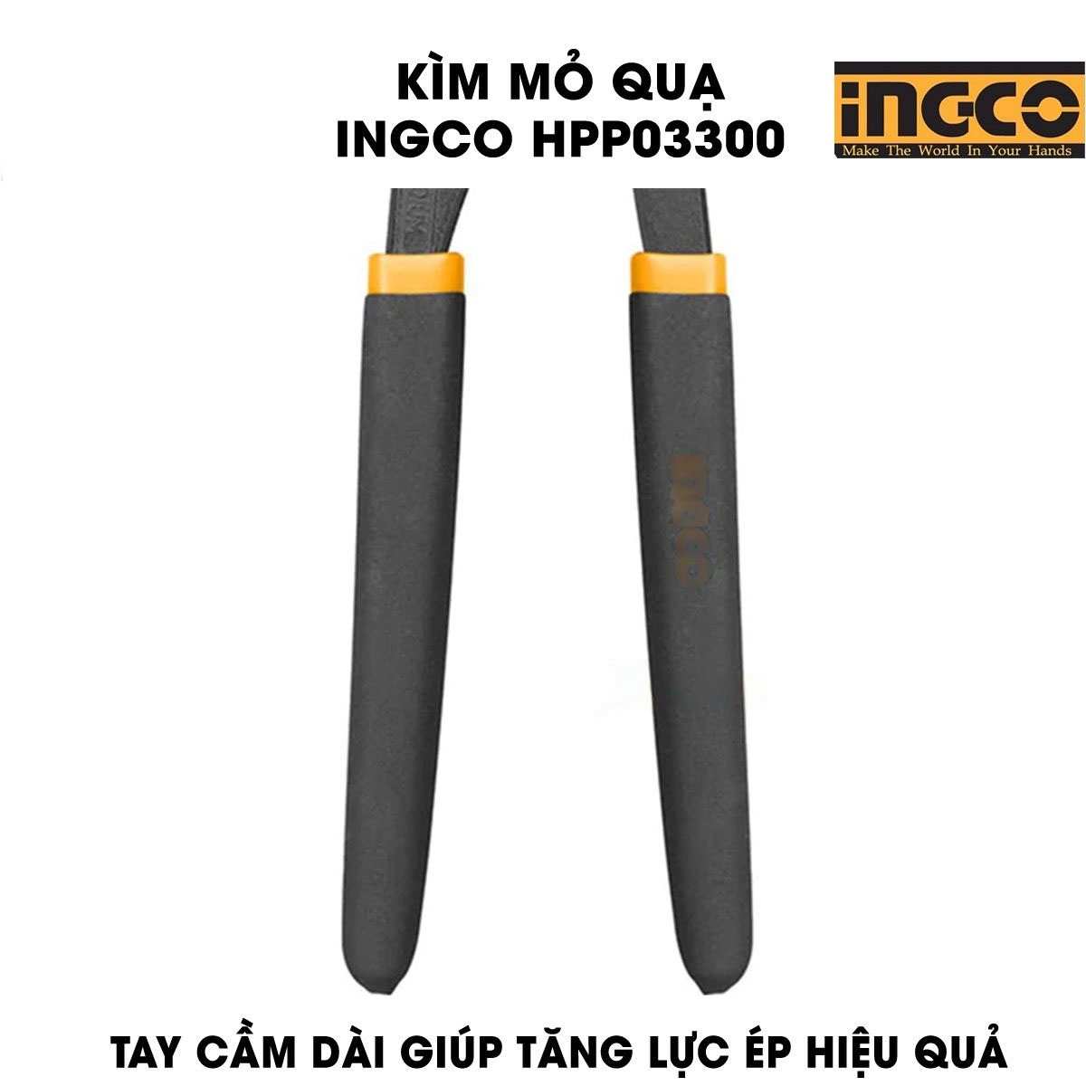 Hình ảnh 7 của mặt hàng Kềm mỏ quạ 12"/300mm Ingco HPP03300