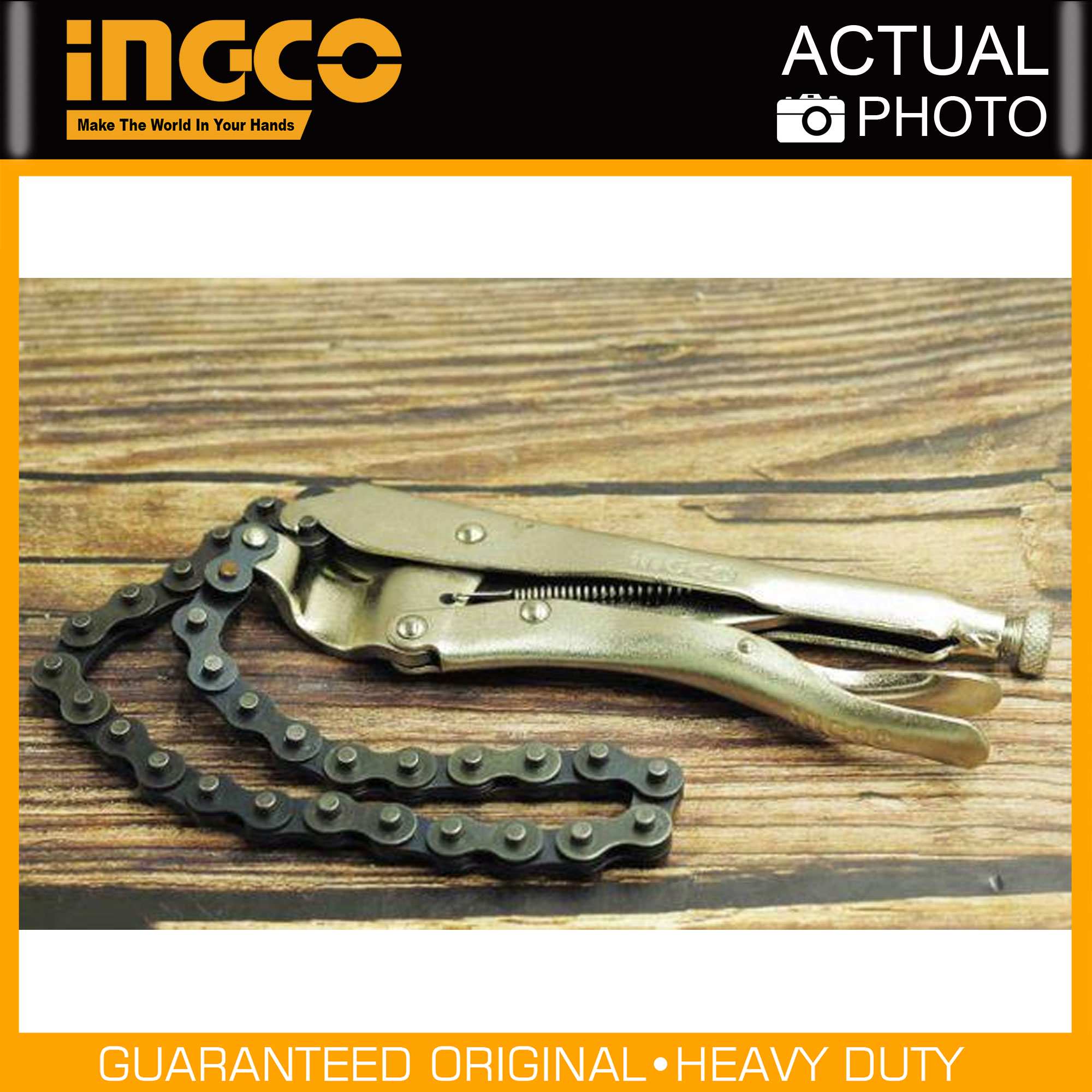 Hình ảnh 3 của mặt hàng Kềm bấm xích mở ống 10 inch Ingco HCLP0210
