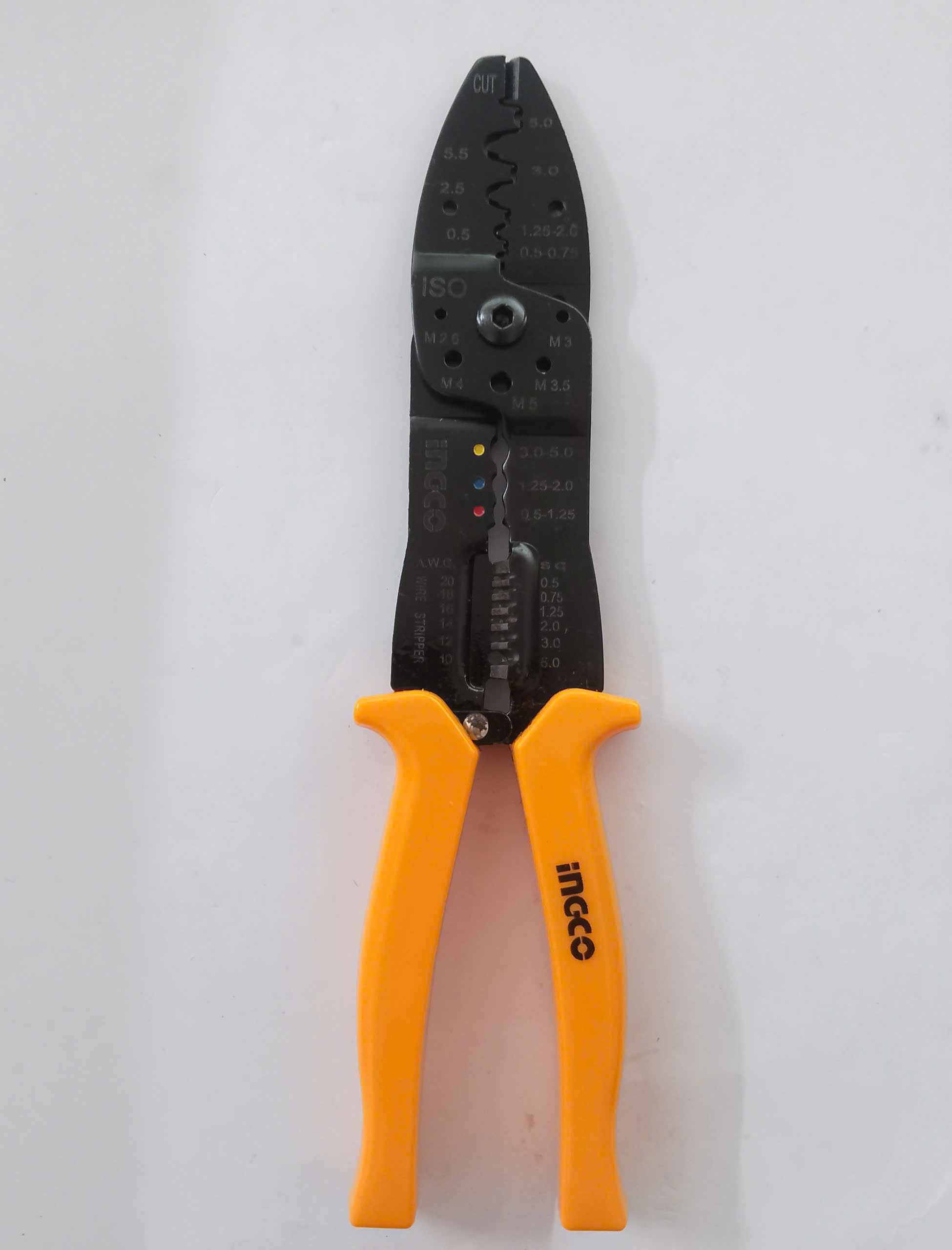 Hình ảnh 8 của mặt hàng Kềm tuốt dây điện đa năng 10"/250mm Ingco HWSP101