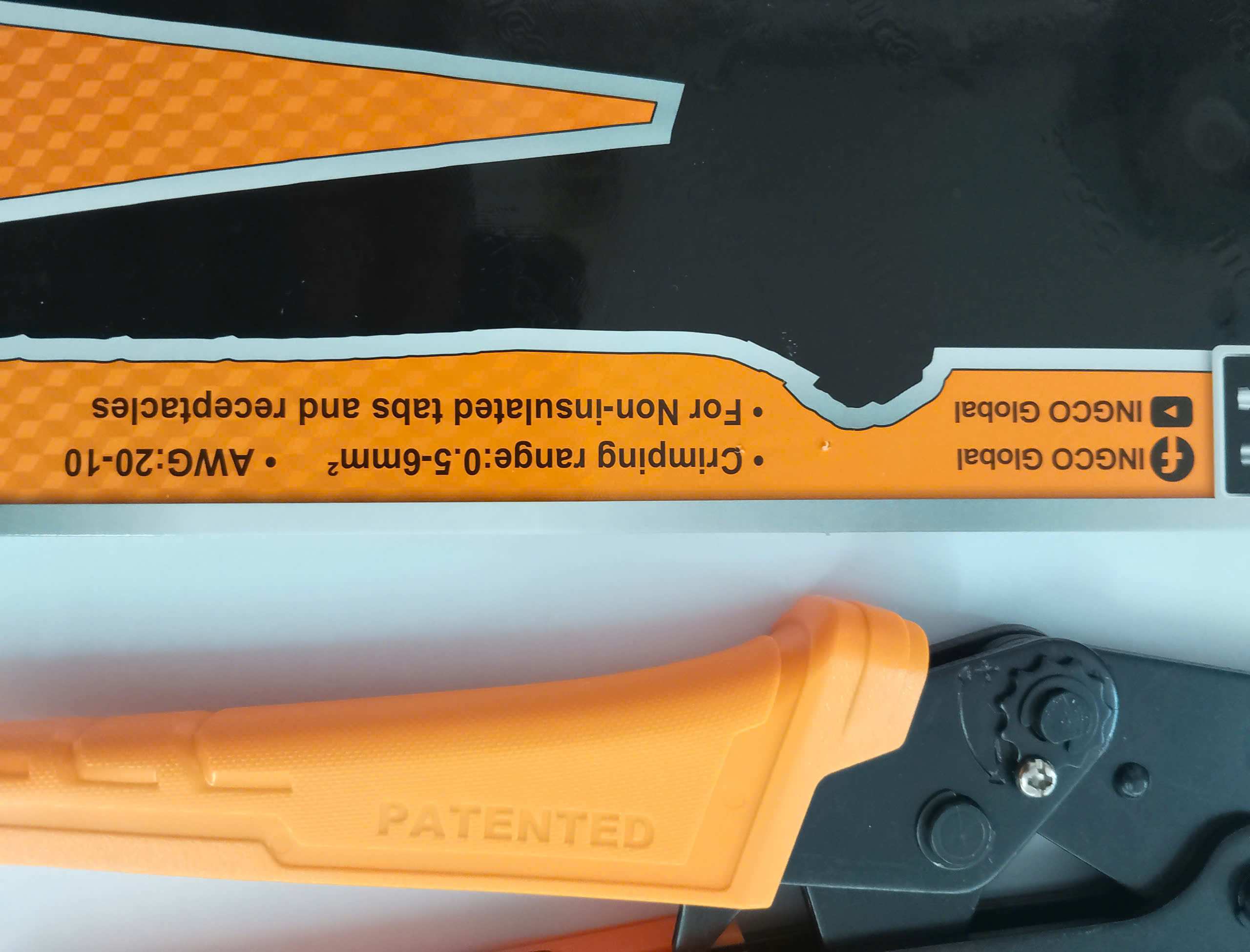 Hình ảnh 6 của mặt hàng Kềm bấm cos dây điện 0.5-6mm2 Ingco HRCPC0506