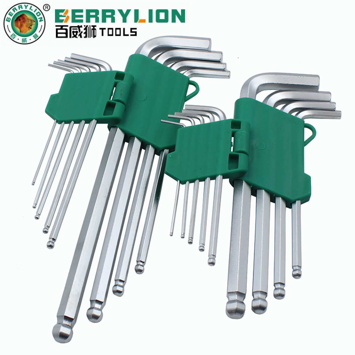 Hình ảnh 4 của mặt hàng Bộ 9 cây lục giác bi hình L chiều dài trung bình của Anh Berrylion 062106778