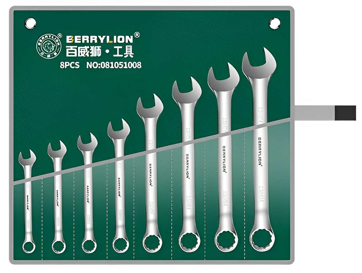 Hình ảnh 1 của mặt hàng Bộ 14 cờ lê vòng miệng (phong cách châu Âu) 10-32mm Berrylion 081105014