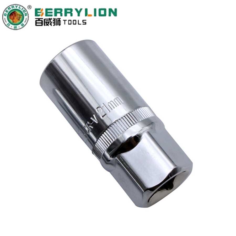 Hình ảnh 3 của mặt hàng Đầu nối tuýp 1/2" xi bóng thép CRV 21mm Berrylion 081801021