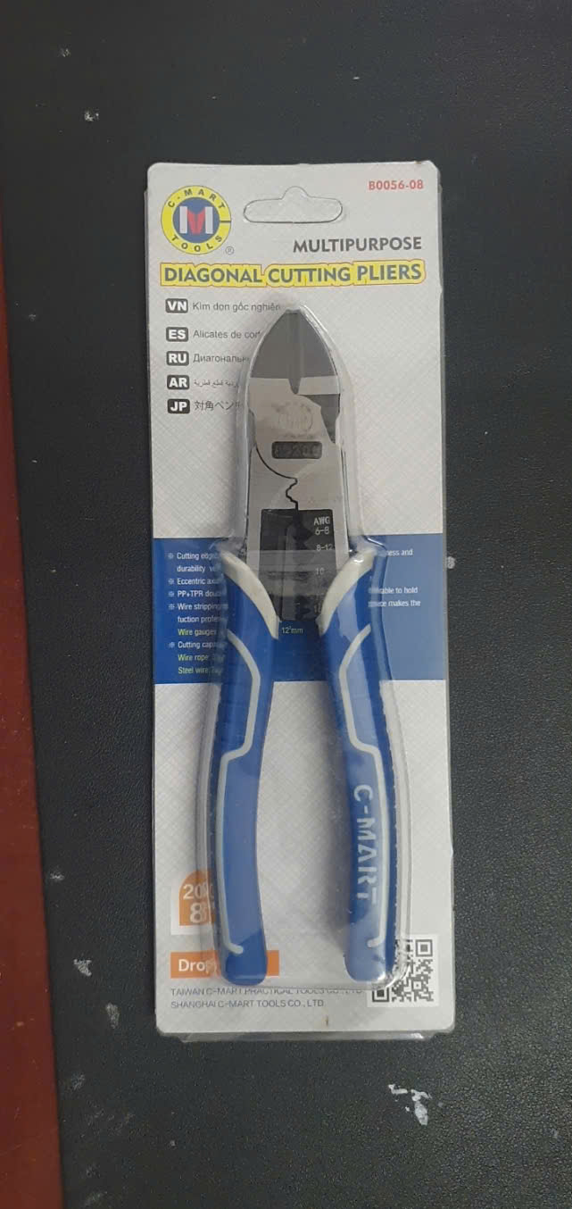 Hình ảnh 12 của mặt hàng Kìm cắt đa năng 200mm/8" C-Mart B0056-08