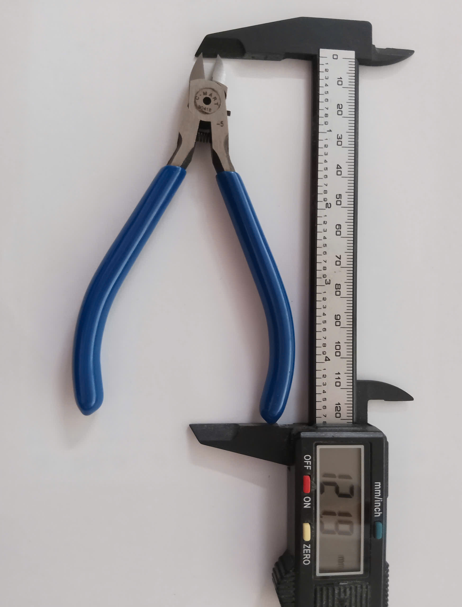 Hình ảnh 6 của mặt hàng Kìm cắt điện tử 125mm/5" C-Mart B0418-05