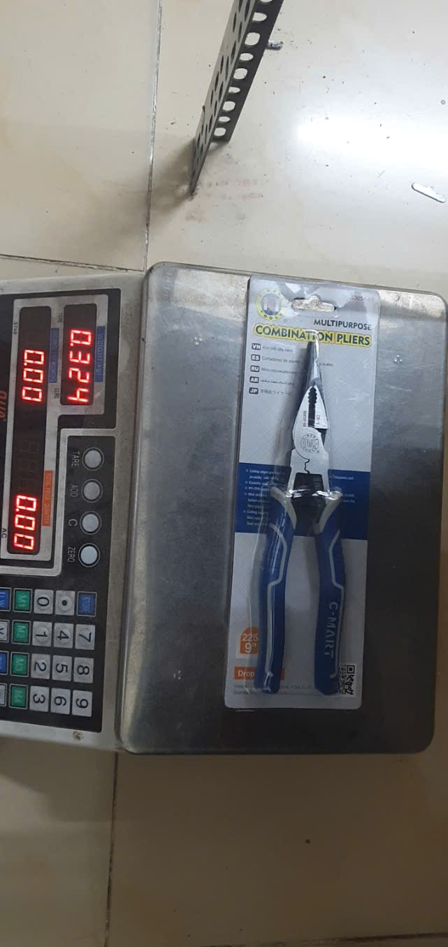 Hình ảnh 10 của mặt hàng Kìm nhọn đa năng 225mm/9" C-Mart B0055-09