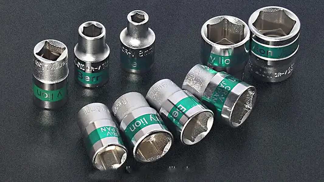 Hình ảnh 9 của mặt hàng Đầu tuýp lục giác băng xanh 1/2"- thép CRV 17mm Berrylion 081701017