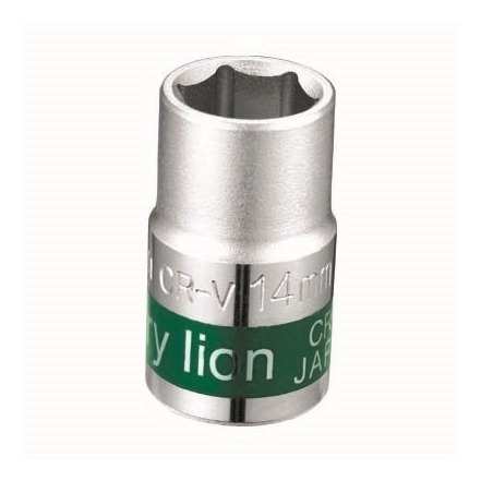 Hình ảnh 4 của mặt hàng Đầu tuýp lục giác băng xanh 1/2"- thép CRV 14mm Berrylion 081701014