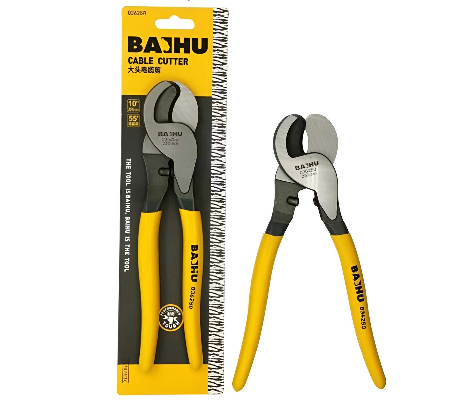 Hình ảnh 3 của mặt hàng KỀM CẮT CÁP 10'' Baihu 036250