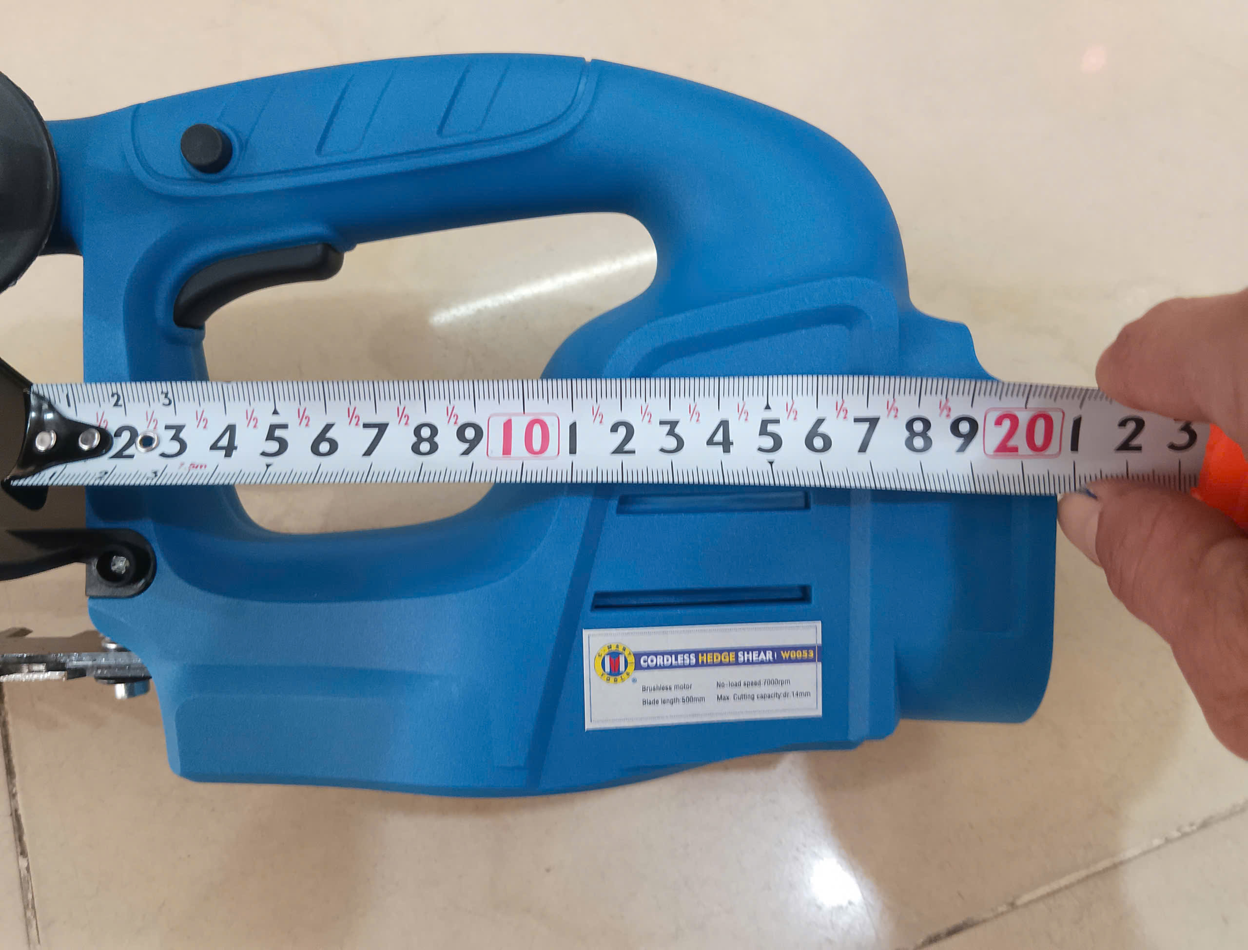 Hình ảnh 17 của mặt hàng Máy cưa cắt lá 21V C-Mart W0053