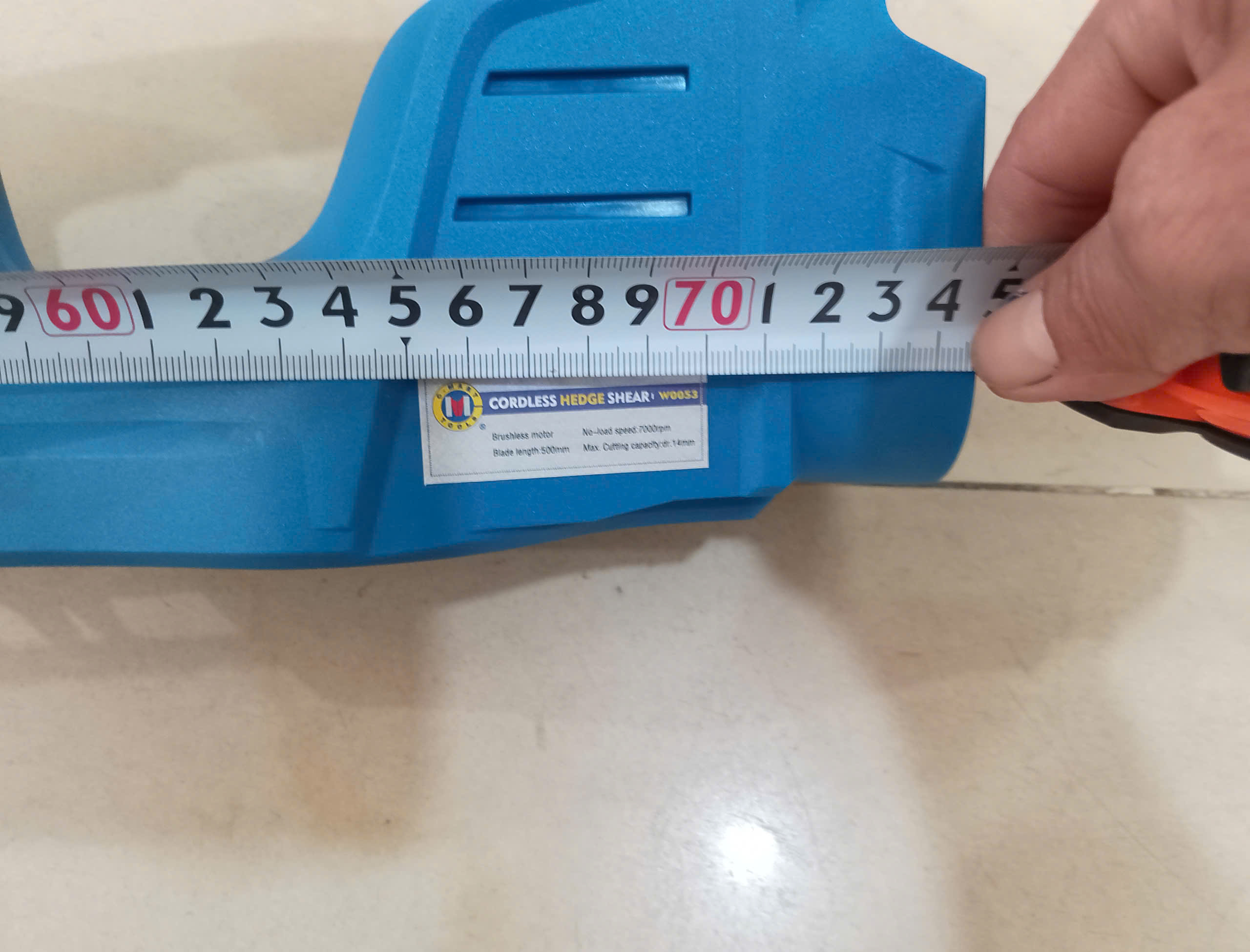 Hình ảnh 10 của mặt hàng Máy cưa cắt lá 21V C-Mart W0053