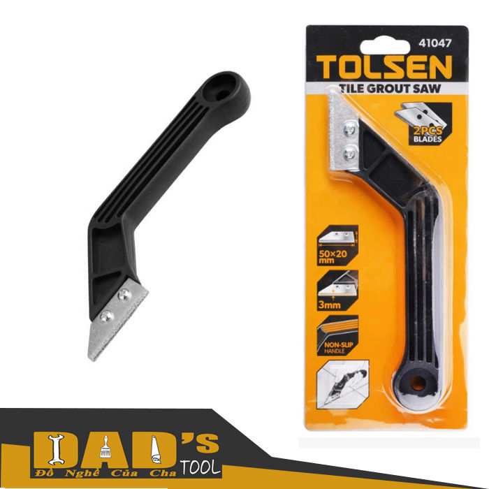 Hình ảnh 5 của mặt hàng DAO CẠO KẺ CHỈ RON GẠCH MEN 50x2.2mm TOLSEN 41047