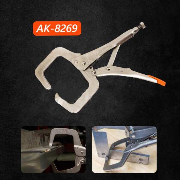 Hình ảnh 5 của mặt hàng Kềm chết chữ C 11”/275mm Asaki AK-8269