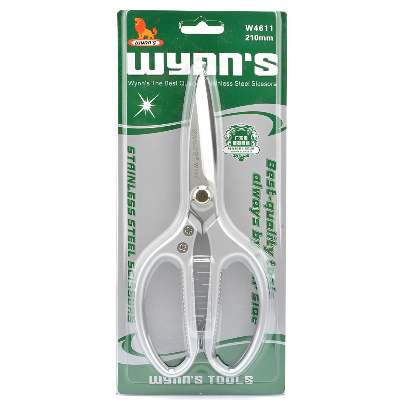 Hình ảnh 1 của mặt hàng Kéo vải đa năng cán trắng cao cấp Wynns W4611