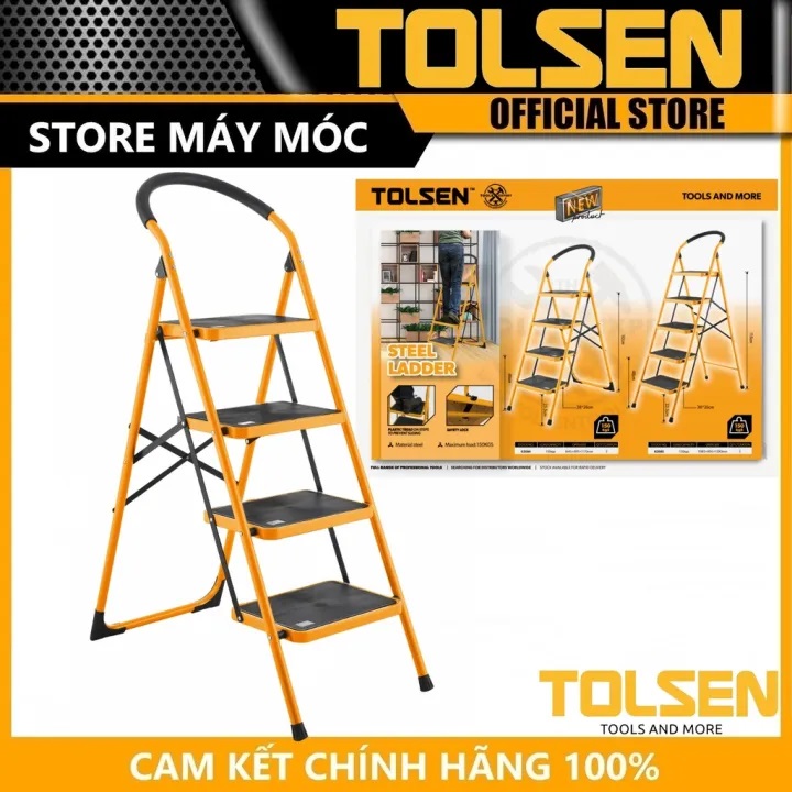 Hình ảnh 9 của mặt hàng THANG THÉP 5 TẦN 150KG TOLSEN 62685