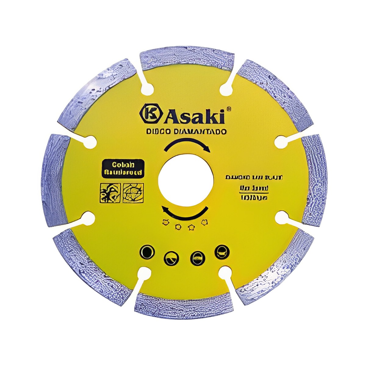 Hình ảnh 1 của mặt hàng Đĩa cắt gạch khô 105x20x1.8x8mm Asaki AK-0425