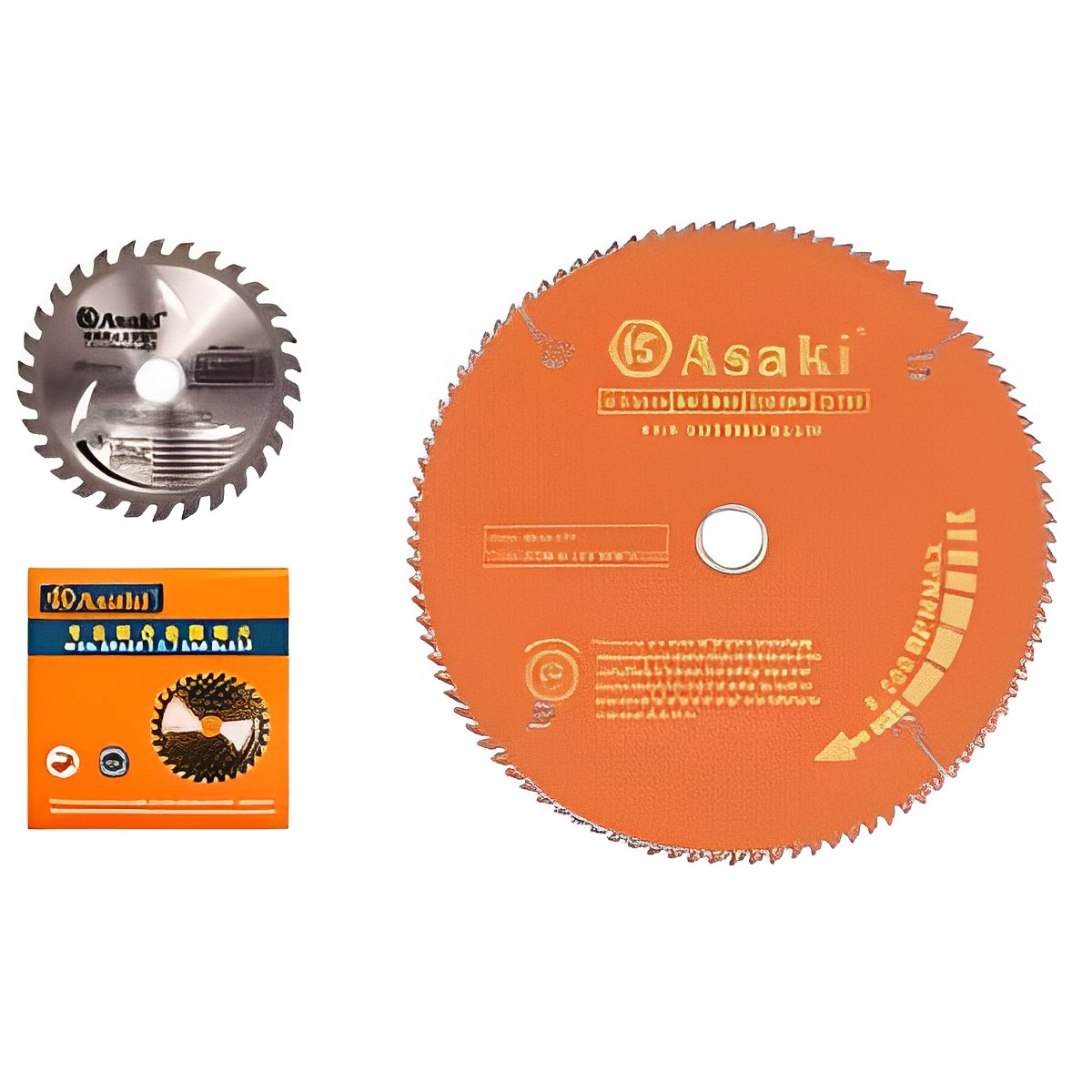 Hình ảnh 16 của mặt hàng Lưỡi cưa T.C.T cao cấp 6"x60T Asaki AK-8669