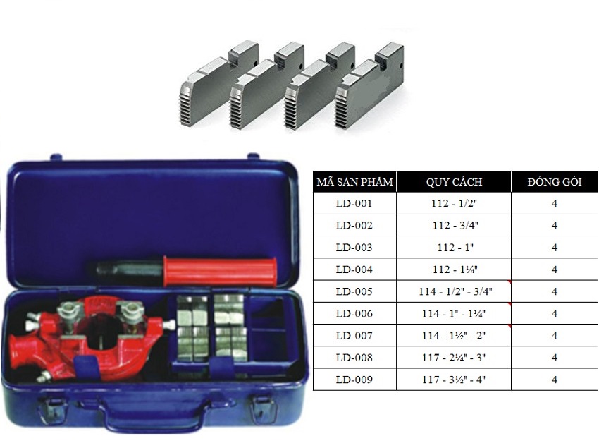 Hình ảnh 2 của mặt hàng Bộ ren ống 114 Asaki AK-3673