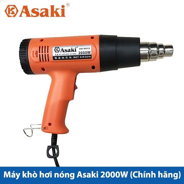 Hình ảnh 2 của mặt hàng Máy Khò Hơi Nóng 2000W Asaki AK-9013