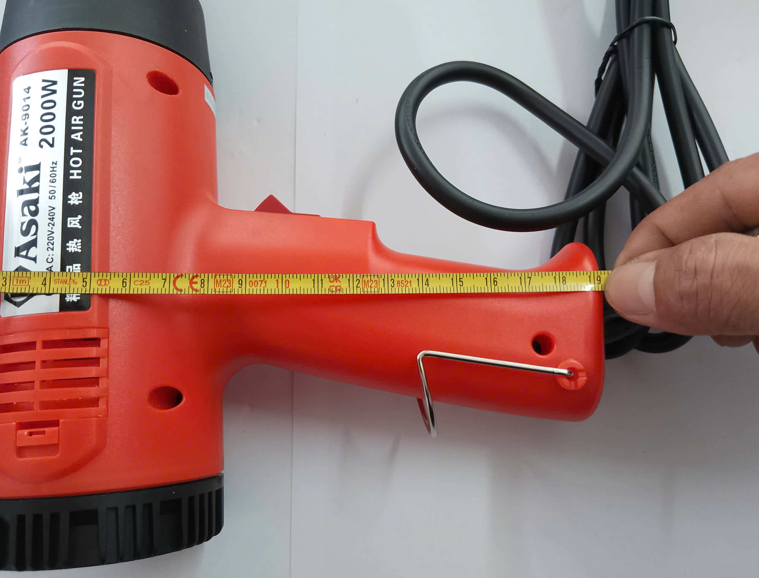 Hình ảnh 6 của mặt hàng Máy Khò Hơi Nóng 2000W Asaki AK-9014