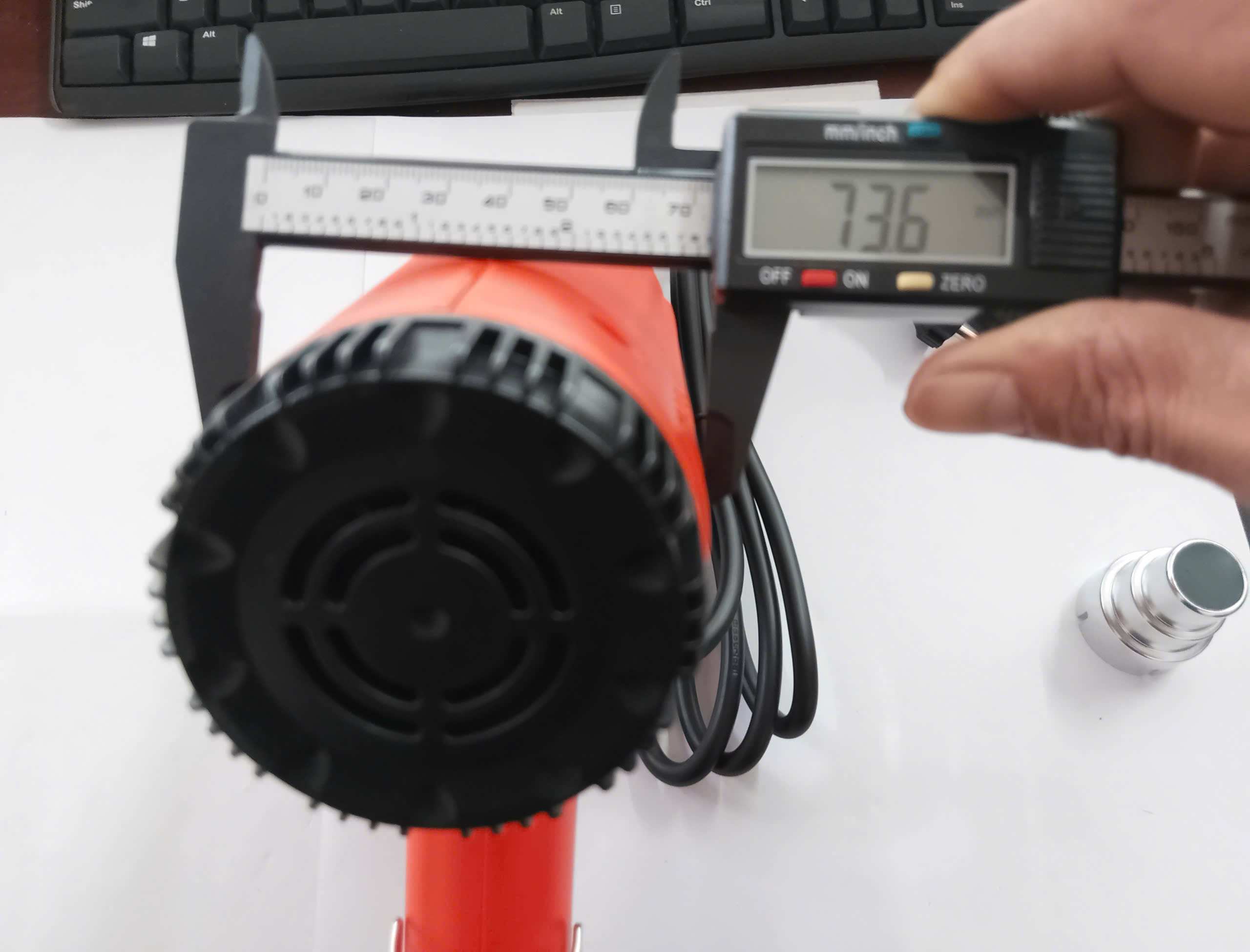 Hình ảnh 8 của mặt hàng Máy Khò Hơi Nóng 2000W Asaki AK-9014