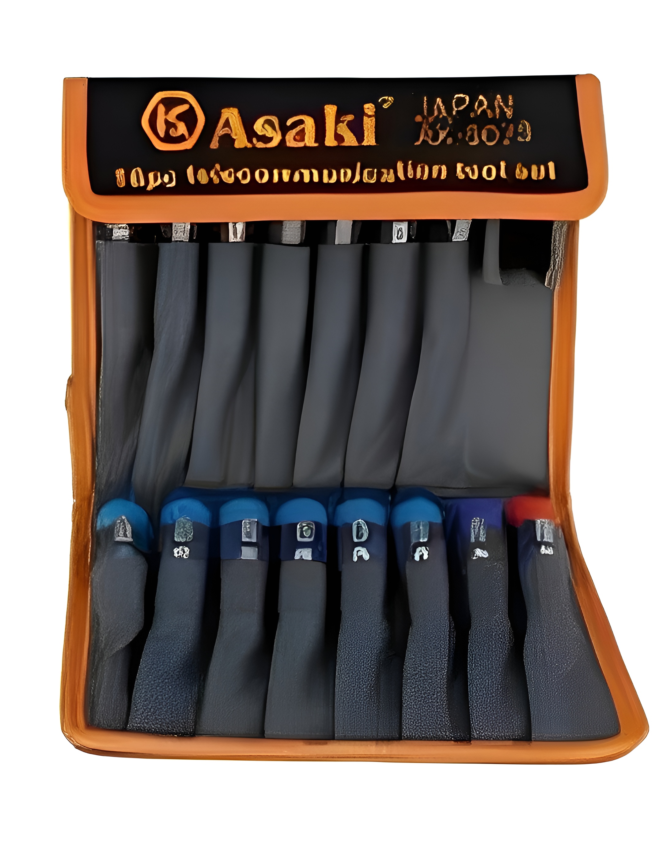 Hình ảnh 3 của mặt hàng Bộ công cụ viễn thông 16 cái Asaki AK-9078