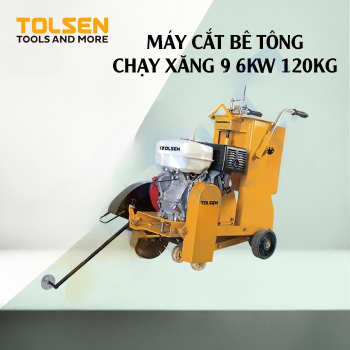 Hình ảnh 5 của mặt hàng MÁY CẮT BÊ TÔNG NHỰA ĐƯỜNG CHẠY XĂNG 9.6Kw TOLSEN 86183