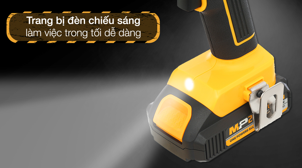 Hình ảnh 7 của mặt hàng MÁY KHOAN PIN 20V 10MM (CÓ BÚA ) TOLSEN 87213