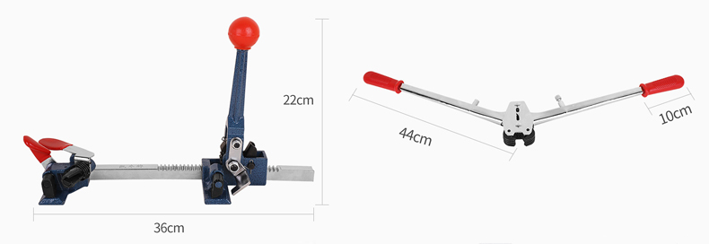 Hình ảnh 7 của mặt hàng Bộ dụng cụ siết và bấm đai nhựa 16mm Asaki AK-4005