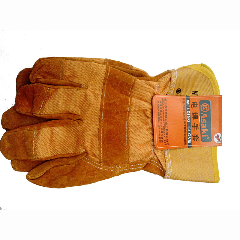 Hình ảnh 2 của mặt hàng Găng tay da hàn chịu nhiệt 10.5" Asaki AK-2038