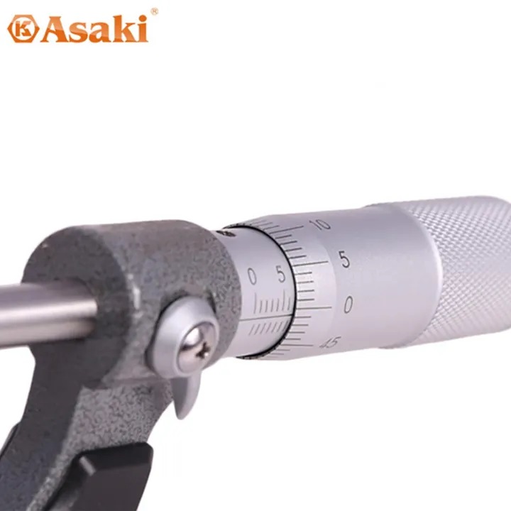 Hình ảnh 3 của mặt hàng Panme đo ngoài cơ khí 25-50 mm Asaki AK-0133