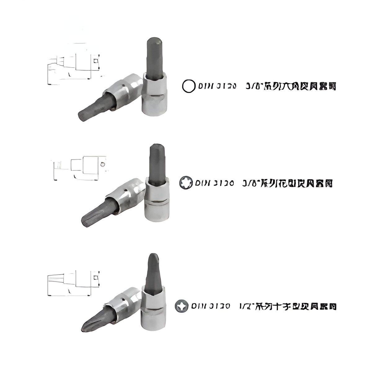 Hình ảnh 1 của mặt hàng Đầu típ LICOTA 1/2" Bông mai  T20