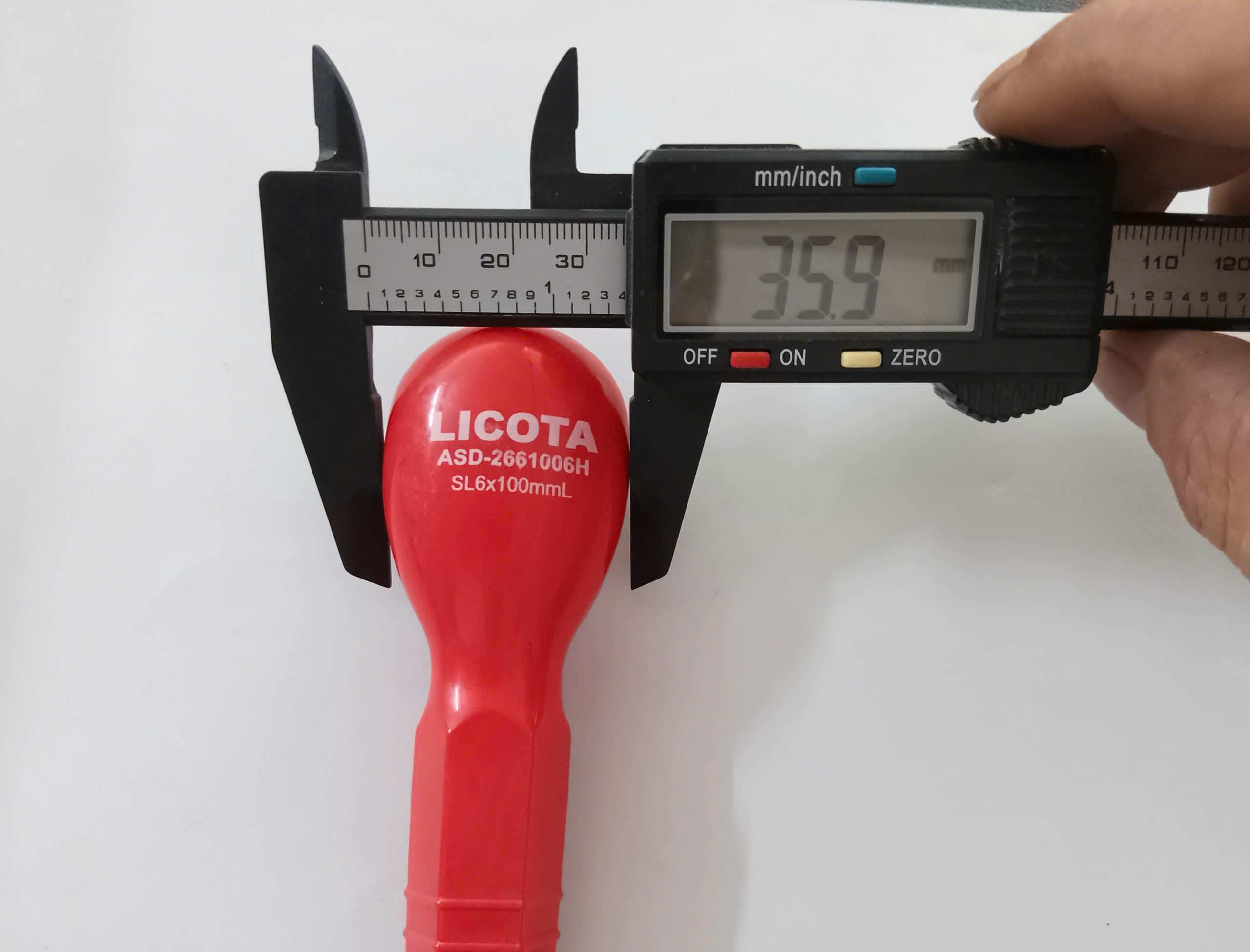 Hình ảnh 12 của mặt hàng Tu vít BẦU Licota 6x100mm  ( - )