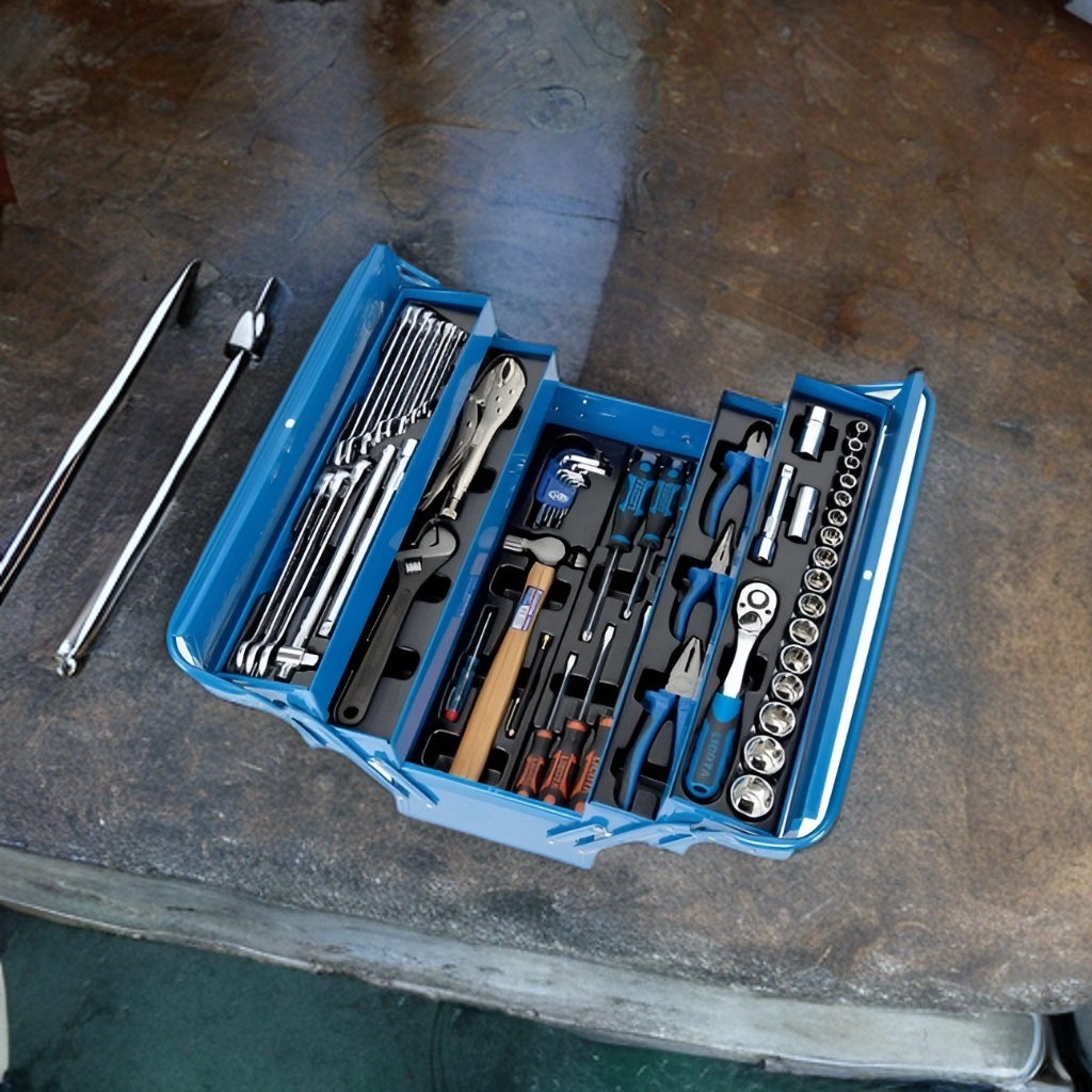 Hình ảnh 2 của mặt hàng Hộp đồ nghề 57 dụng cụ LICOTA