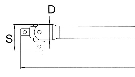 Hình ảnh 8 của mặt hàng Cần siết lực lắc léo 1/2" x 12" LICOTA