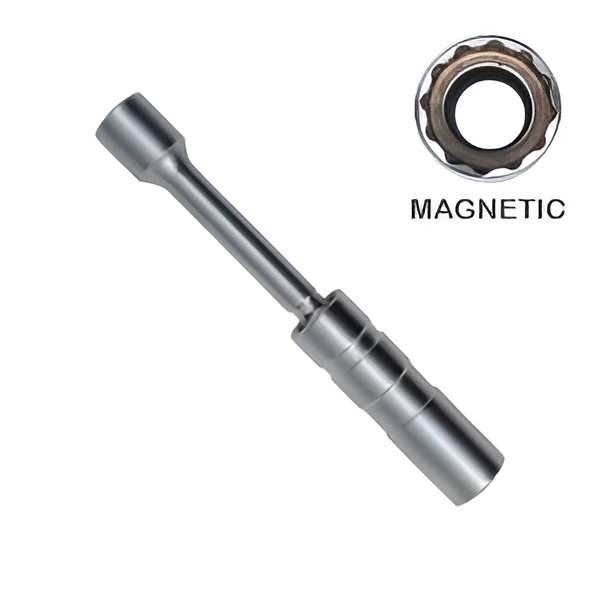 Hình ảnh 4 của mặt hàng Đầu tuýp mở bugi 3/8" x 14mm dài 156mm có từ tính LICOTA