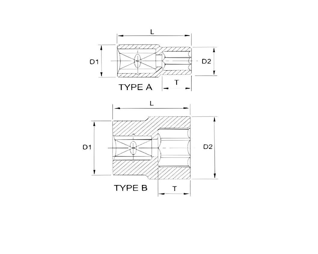 Hình ảnh 12 của mặt hàng Đầu tuýp 1/4" 12 góc Flank 3/8" LICOTA