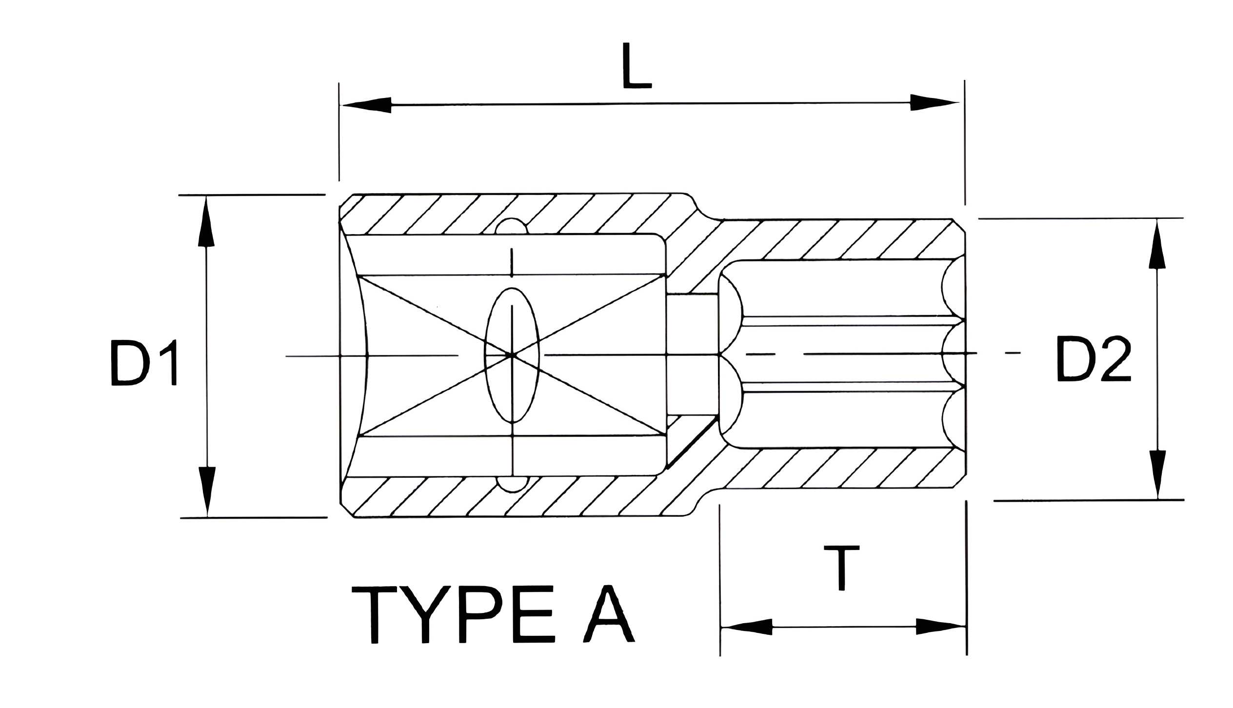 Hình ảnh 1 của mặt hàng Đầu tuýp 3/8" 12 góc Flank 7mm LICOTA