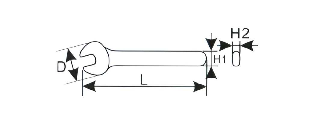 Hình ảnh 1 của mặt hàng Cờ lê miệng 7mm LICOTA VDA-PE007