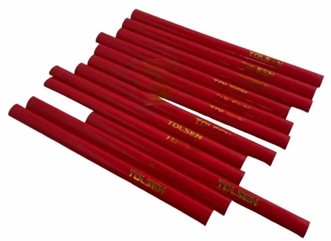 Hình ảnh 5 của mặt hàng Bộ 12 cây bút chì thợ mộc Tolsen 42022