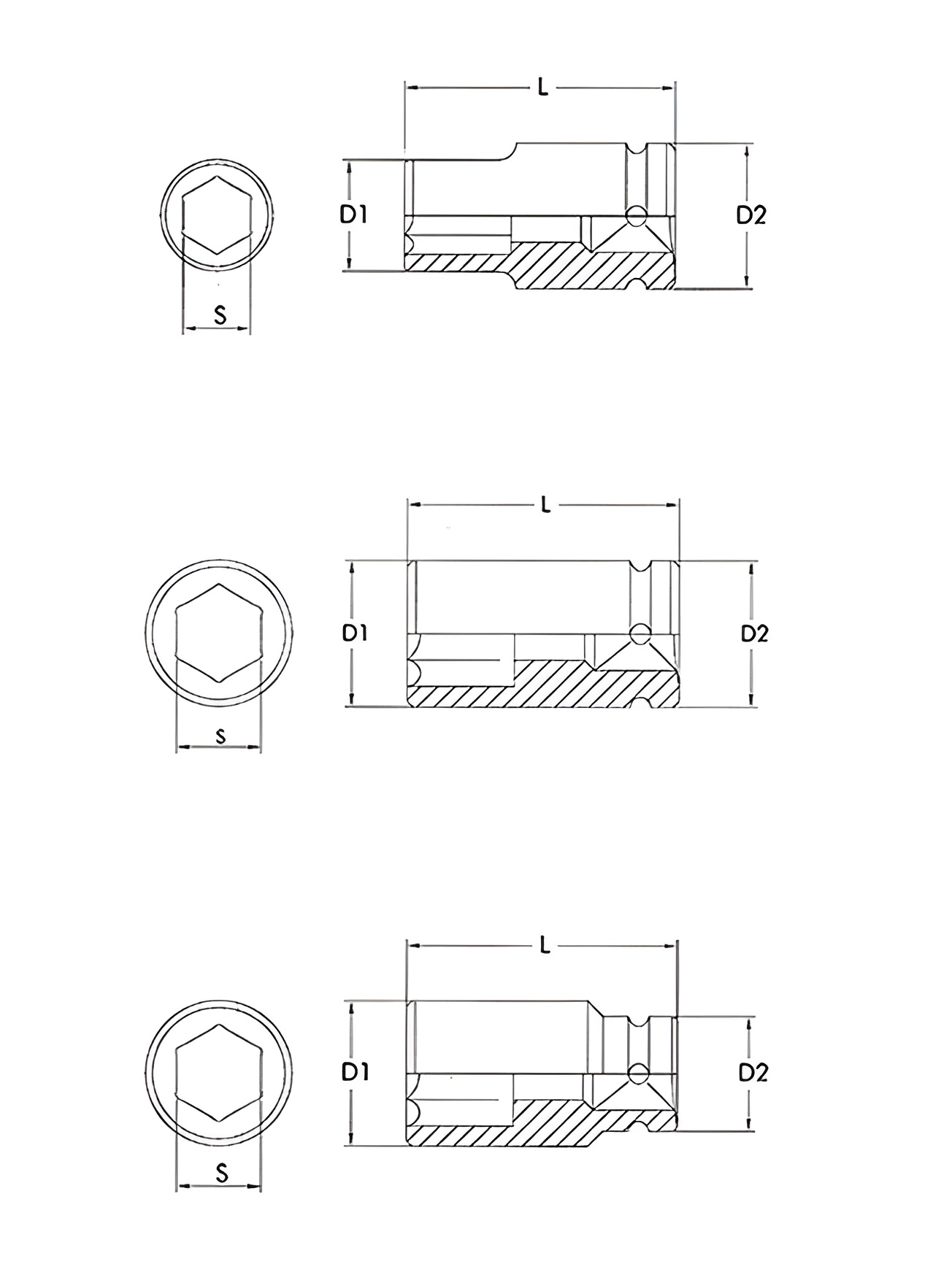 Hình ảnh 1 của mặt hàng Bộ đầu tuýp 20 chi tiết 1/2" LICOTA