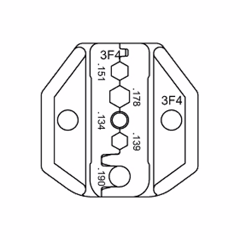 Hình ảnh 2 của mặt hàng Kìm bấm cosse 9" LICOTA ACP-01B3F4