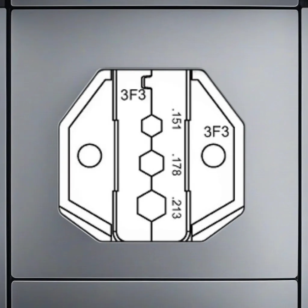 Hình ảnh 1 của mặt hàng Đầu bấm cosse LICOTA ACP-01-3F3